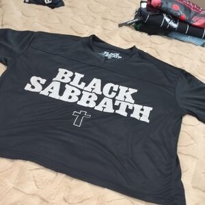 Black Sabbath Hot Topic Football Jersey